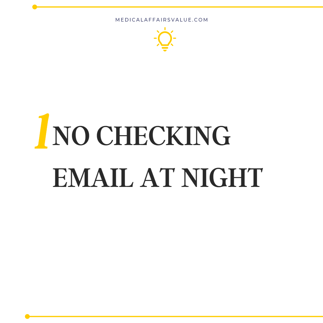 No checking email at night