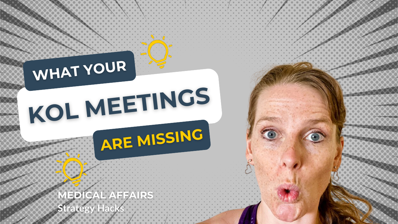 What Your KOL Meetings Are Missing
